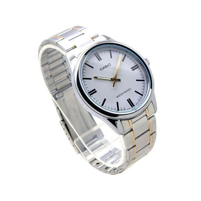 WW0033 Casio Enticer Silver Chain Watch MTP-V005SG-7AUDF