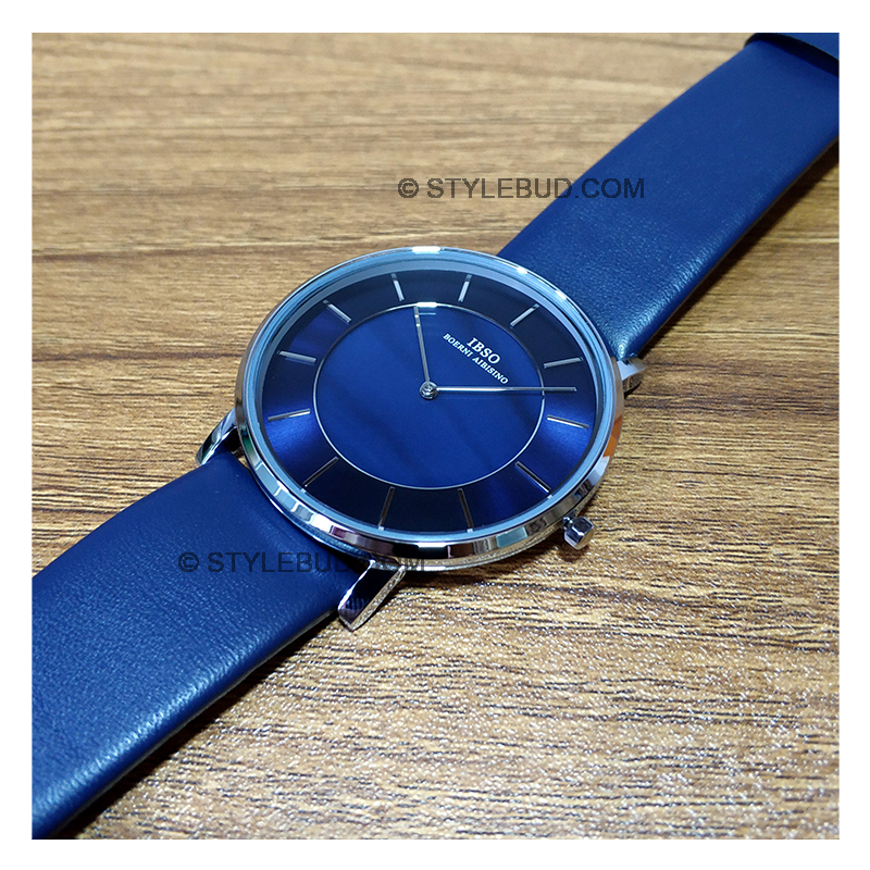 WW0375 IBSO Slim Leather Belt Watch