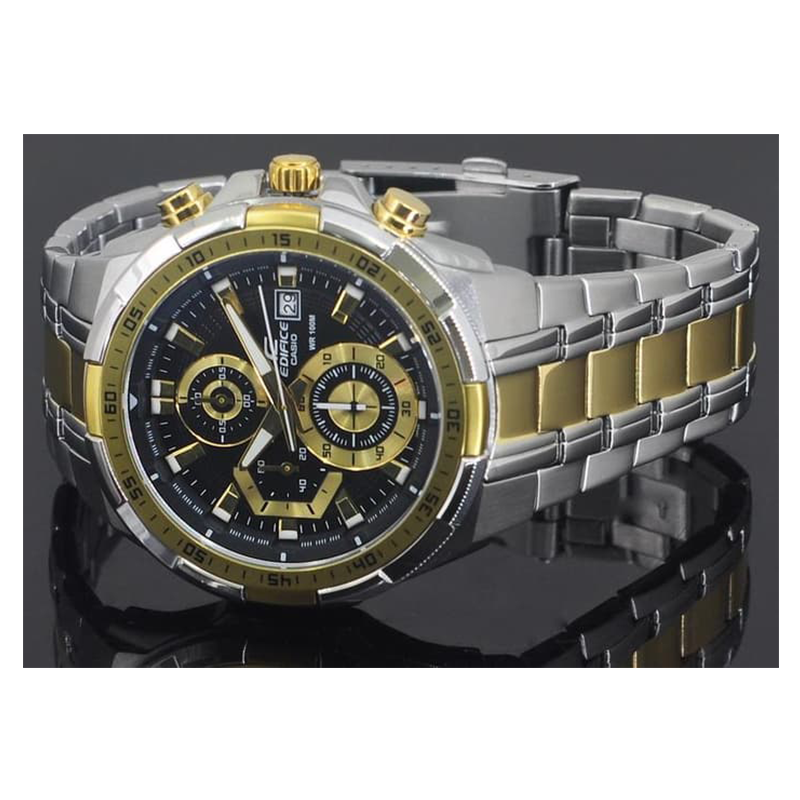 WW0662 Casio Edifice Chronograph Stainless Steel Chain Watch EFR-539SG-1AV