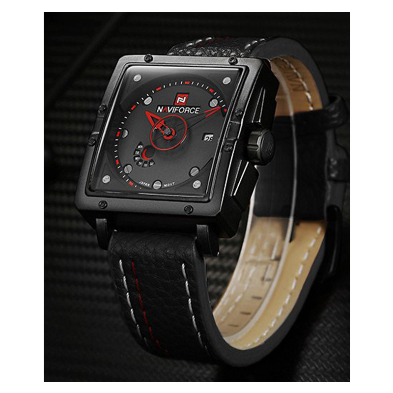 WW0642 Naviforce Day Date Belt Watch