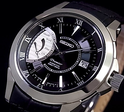 WW0873 Seiko Premier Kinetic Chain Watch SRG001P2