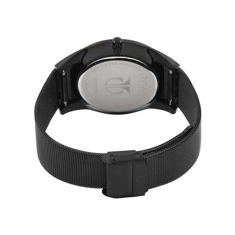WW0986 Titan Date Mesh Chain Watch 90054NM01