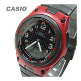 WW1311 Casio Youth Dual Time Resin Belt Watch AW-80-4BVDF
