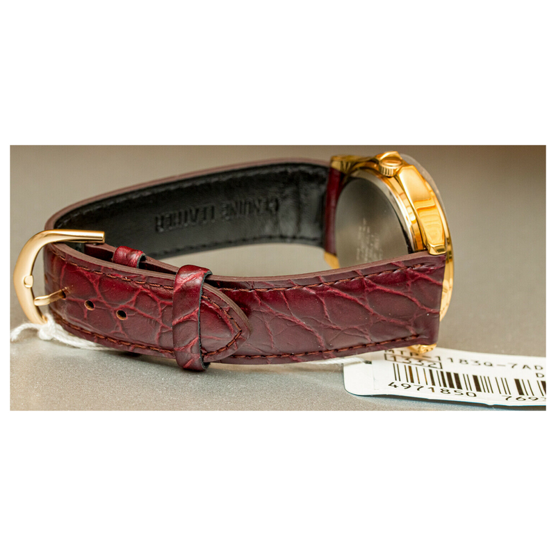 WW1259 Casio Enticer Date Golden Leather Belt Watch MTP-1183Q-9ADF