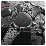 WW1006 Longbo Date Belt Watch