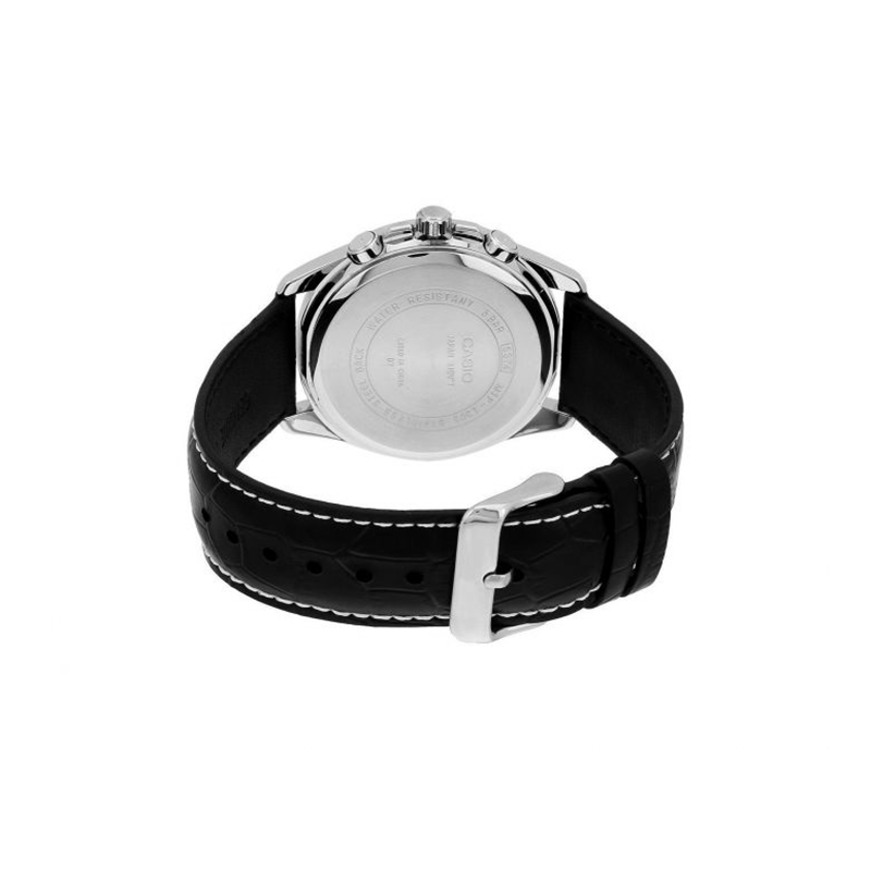 WW0590 Casio Enticer Multifunction Leather Belt Watch MTP-E305L-7AV
