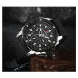 WW1114 Naviforce Multifunction Leather Belt Watch NF9116M