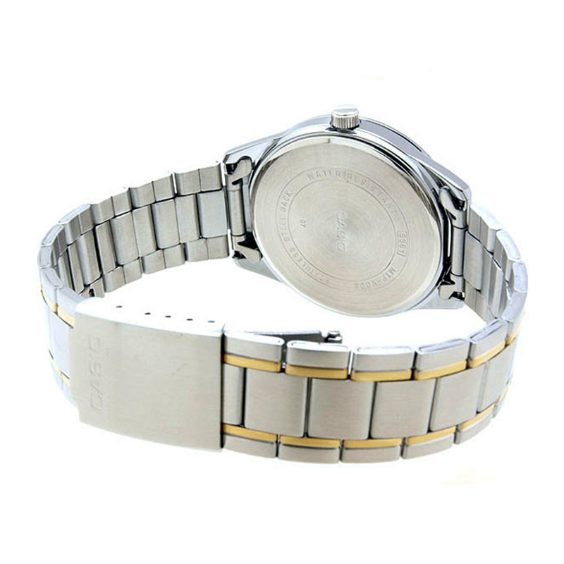 WW0033 Casio Enticer Silver Chain Watch MTP-V005SG-7AUDF