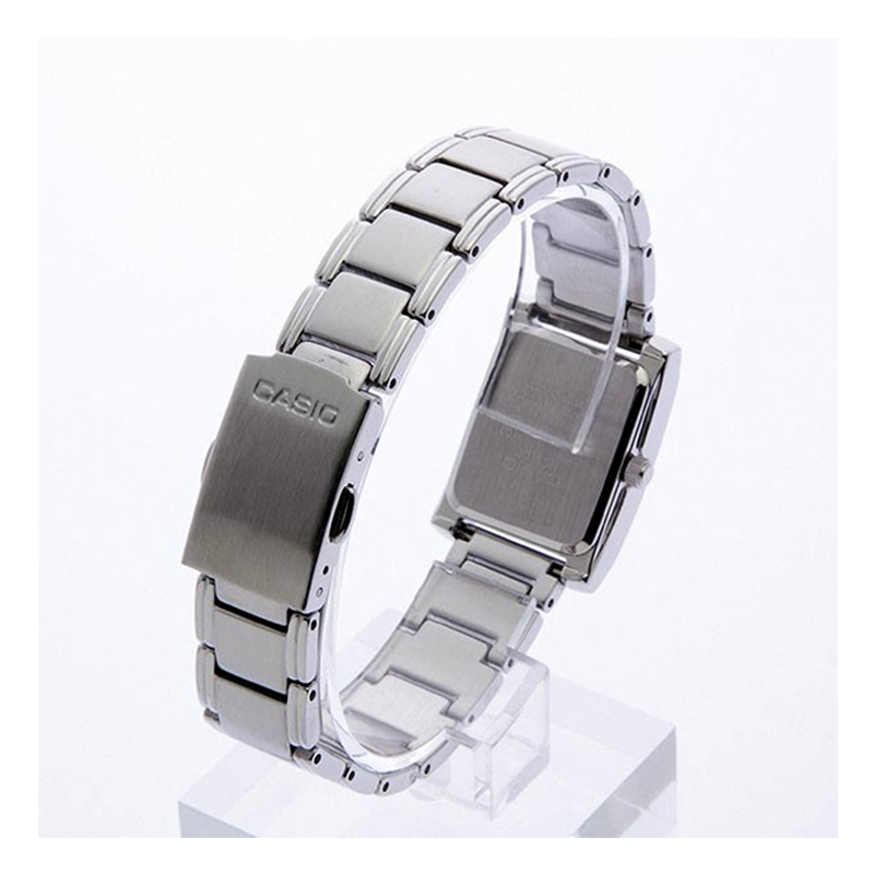 WW0299 Casio Beside Date Stainless Steel Ladies Chain Watch BEL-100D-7A2VDF