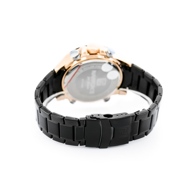WW1131 Naviforce Multifunction Dual Time Chain Watch NF9146M