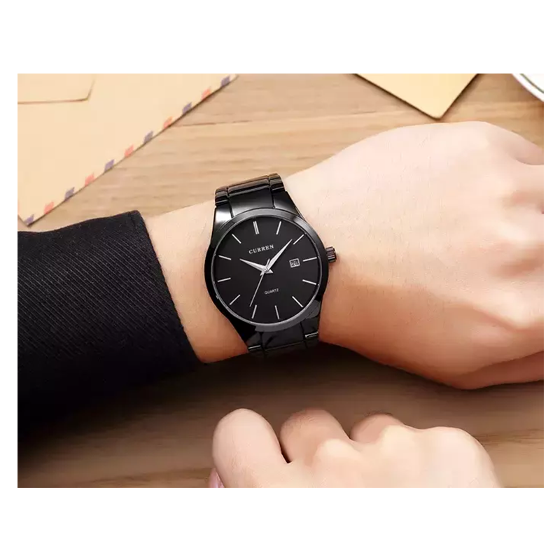WW0659 Curren Date Chain Watch 8106