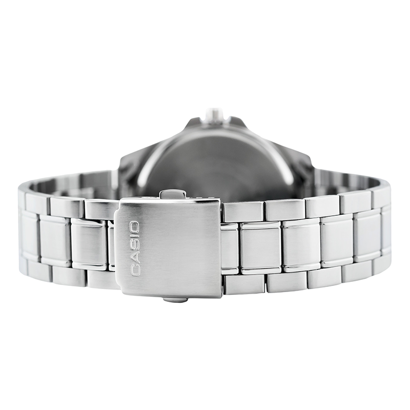 WW0237 Casio Enticer Sweep Second Stainless Steel Chain Watch MTP-SW320D-7AVDF