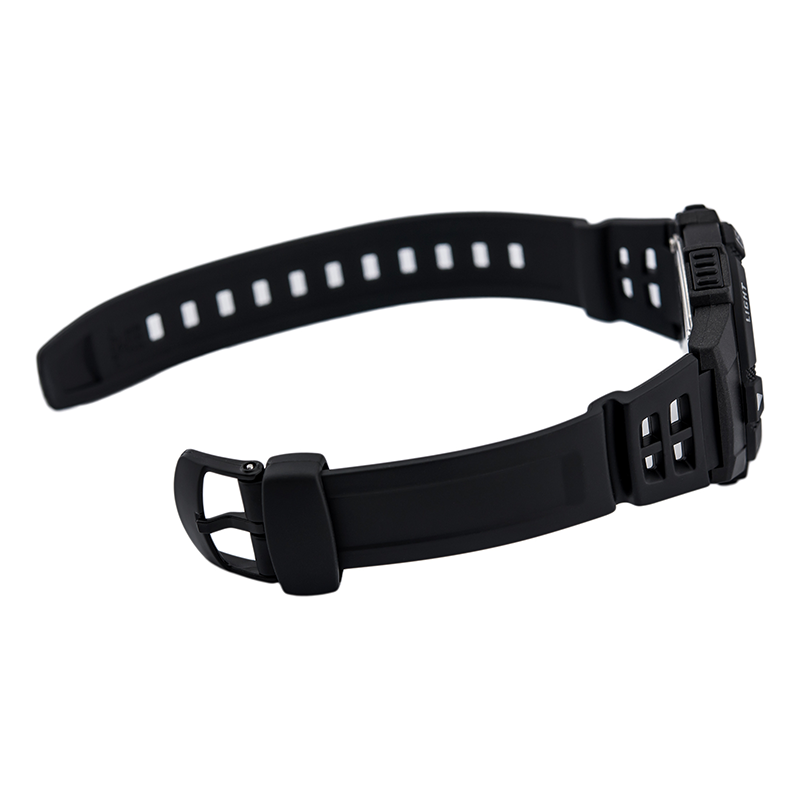 WW0078 Casio Tough Solar Dual Time Resin Belt Watch AQ-S800W-1BVDF