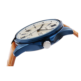 WW0063 Casio Enticer Day Date Blue Leather Belt Watch MTP-1384BUL-9AVDF