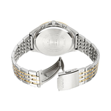 WW0592 Casio Enticer Multifunction Stainless Steel Two Tone Chain Watch MTP-E303SG-1AVDF