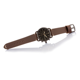 WW0742 Fossil Commuter Chronograph Navy Leather Belt Watch FS5403
