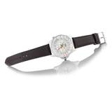WW0240 Casio Enticer Sweep Second Leather Belt Watch MTP-SW320L-7AVDF