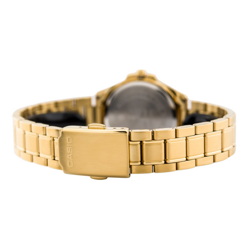 WW1281 Casio Enticer Multifunction Ladies Chain Watch LTP-2088G-9AV