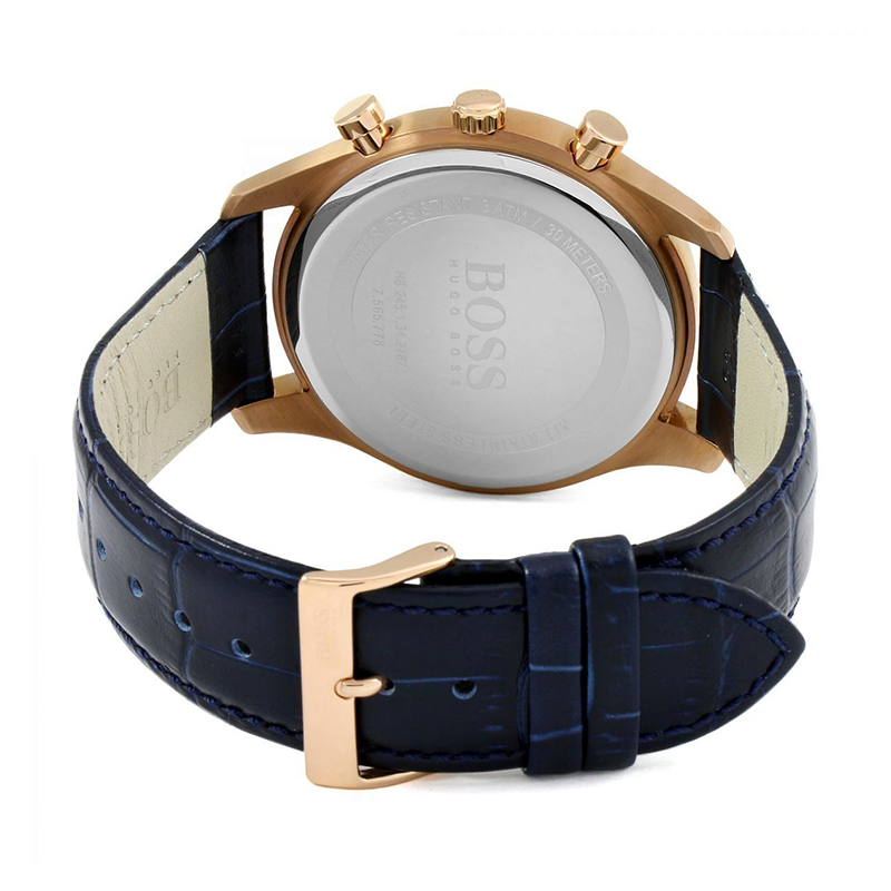 WW0353 Hugo Boss Ambassador Chronograph Leather Belt Watch 1513320