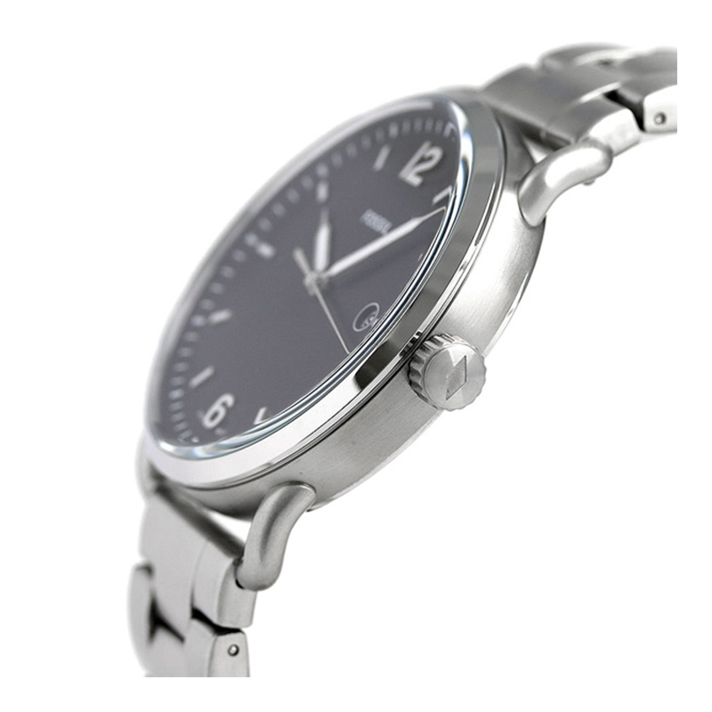 WW0150 Fossil Commuter Date Stainless Steel Chain Watch FS5391