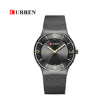 WW0163 Curren Slim Mesh Chain Watch