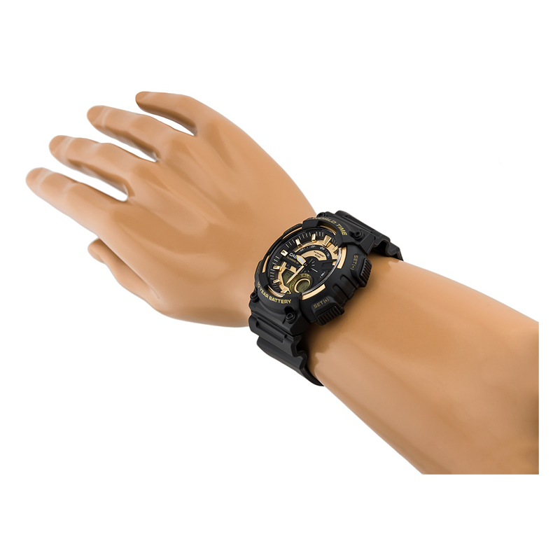 WW1306 Casio Youth Dual Time Resin Belt Watch AEQ-110BW-9AVDF