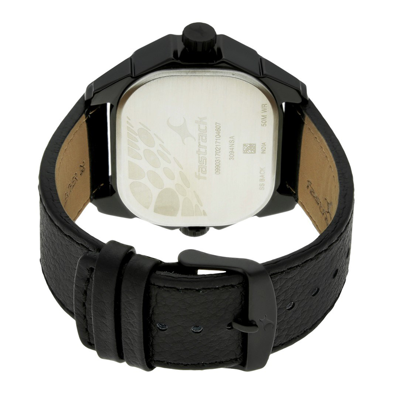 WW0219 Fastrack Dual Dial Leather Belt Watch 3094