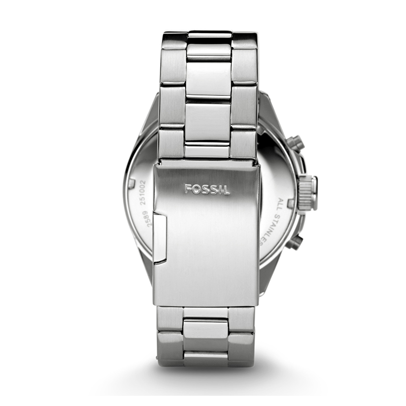 WW0675 Fossil Decker Chronograph Stainless Steel Chain Watch CH2600P