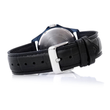 WW0062 Casio Enticer Day Date Blue Leather Belt Watch MTP-1384BUL-7AVDF