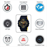 WW0149 Casio G-Shock Sports Resin Belt Watch GA-100BY-1ADR