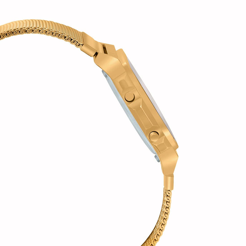 WW1918 Casio Classic Illuminator Stainless Steel Golden Mesh Chain Watch A1000MG-9EF