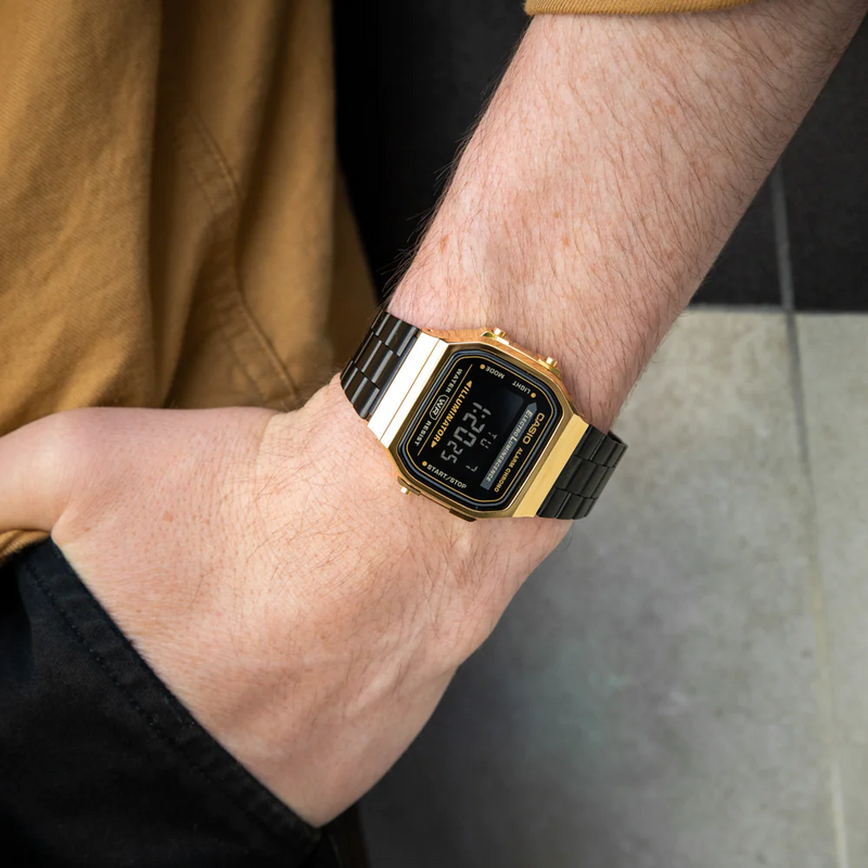 Casio a168wegb hot sale