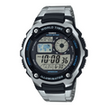 WW1260 Casio Youth World Time Digital Chain Watch AE-2100WD-1AVDF