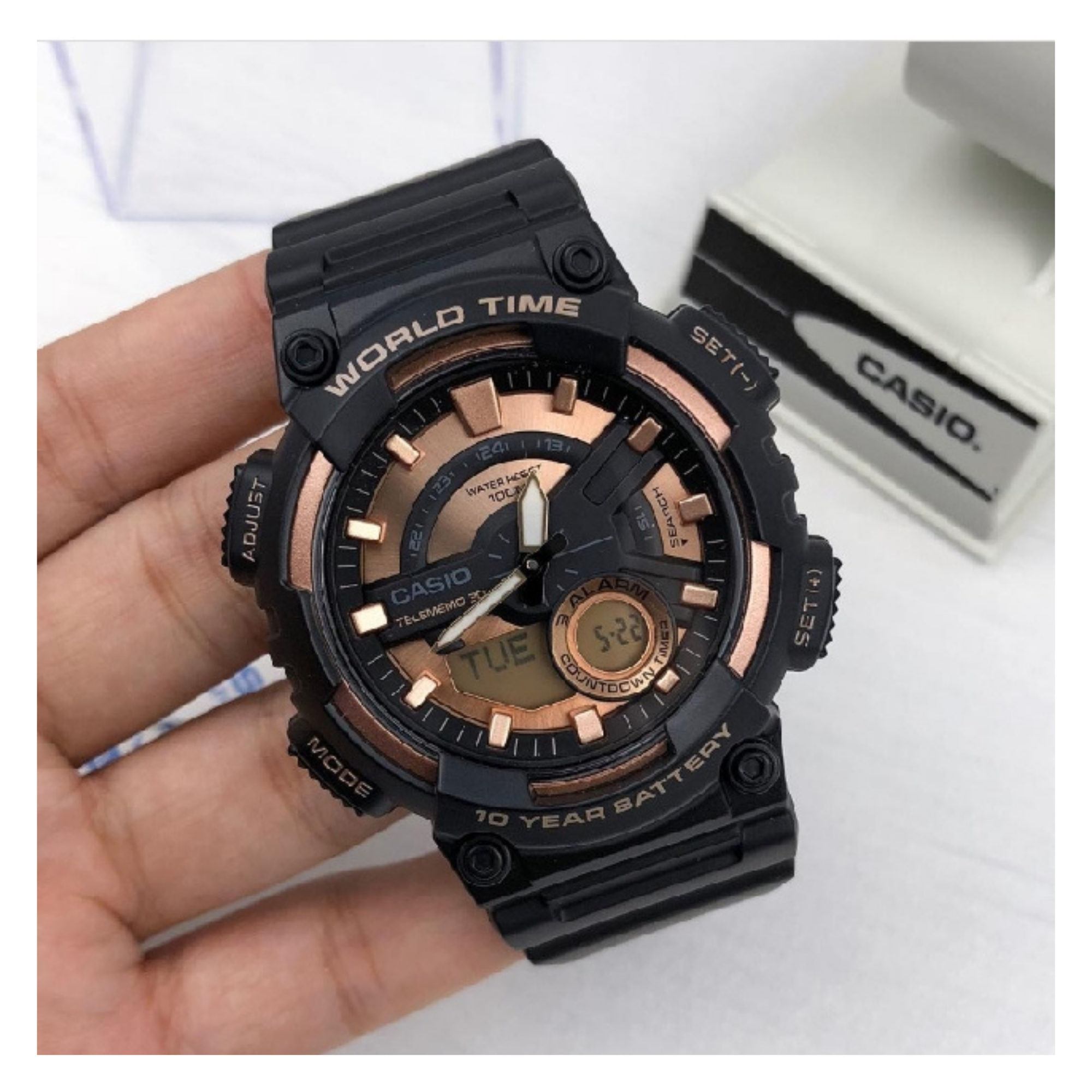 CasioAEQ-110W-1A3V Watch
