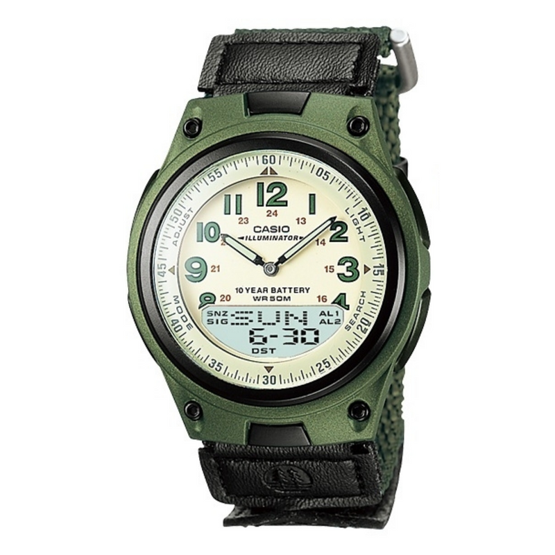 Casio Youth Nylon Belt Watch AW 80V 3BVDF in Bangladesh STYLEBUD.COM