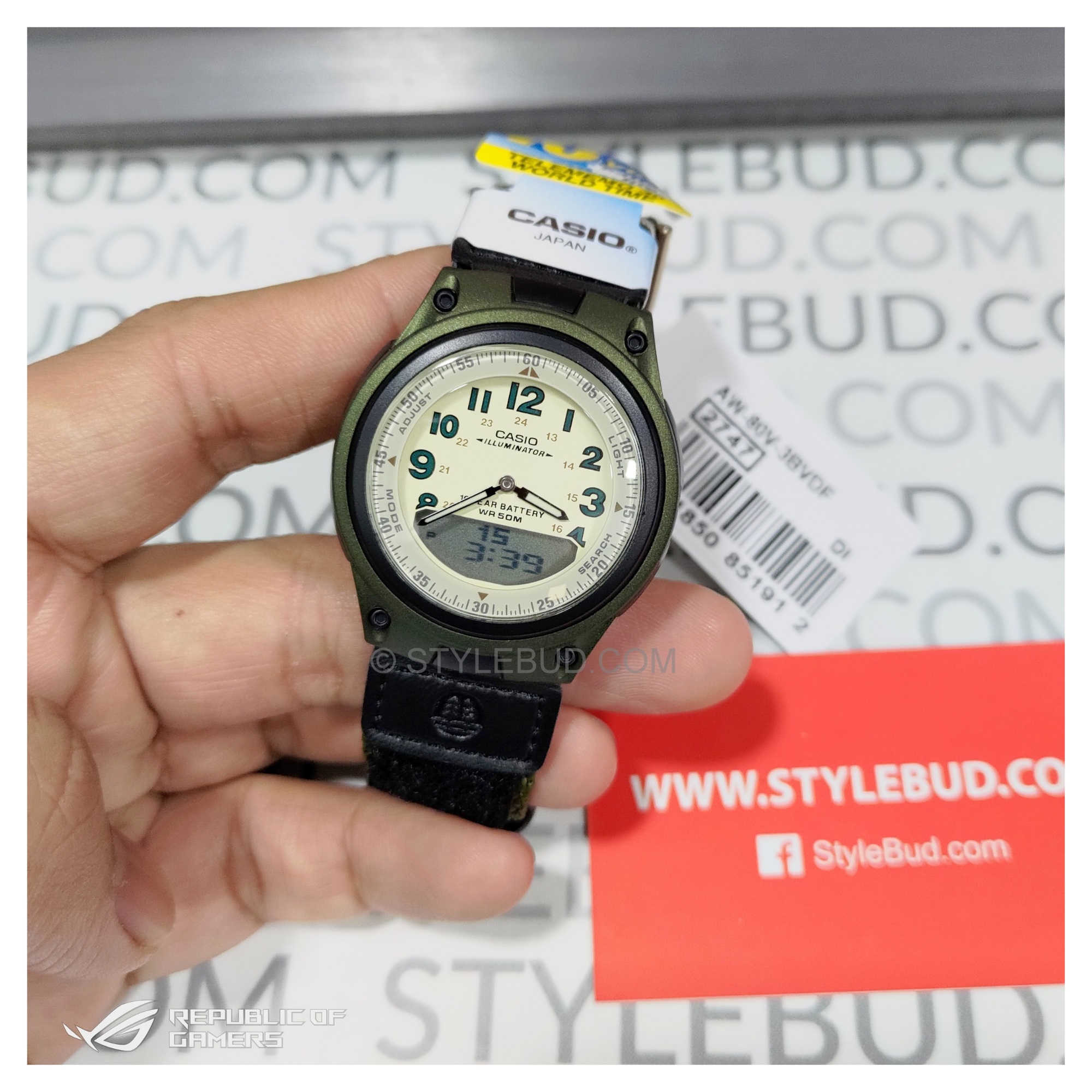 Casio AW-80V-3BVDF Watch
