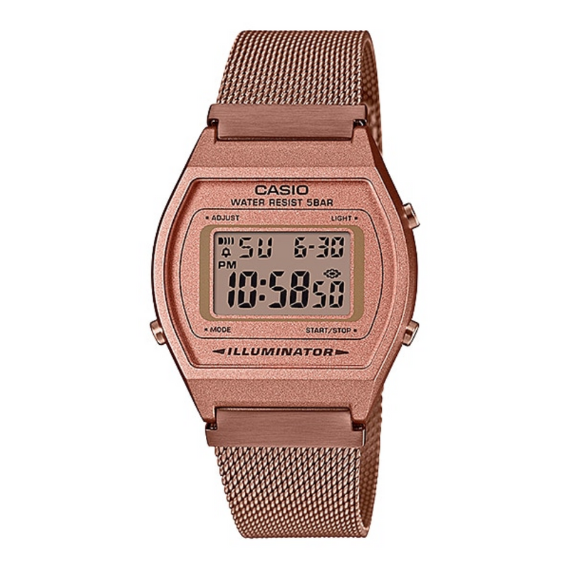 Casio digital rose gold hot sale