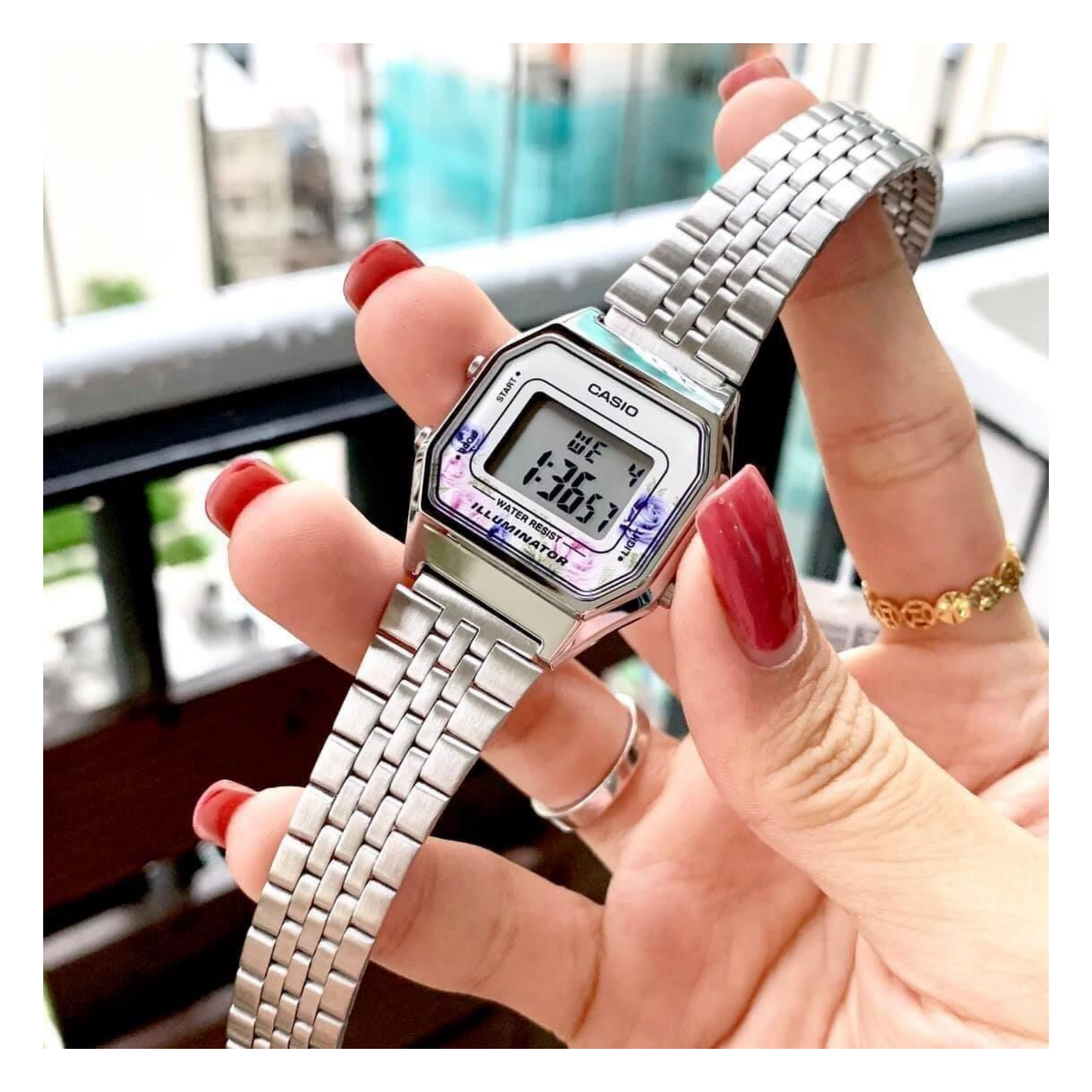 Casio LA680WA-4CDF Watch