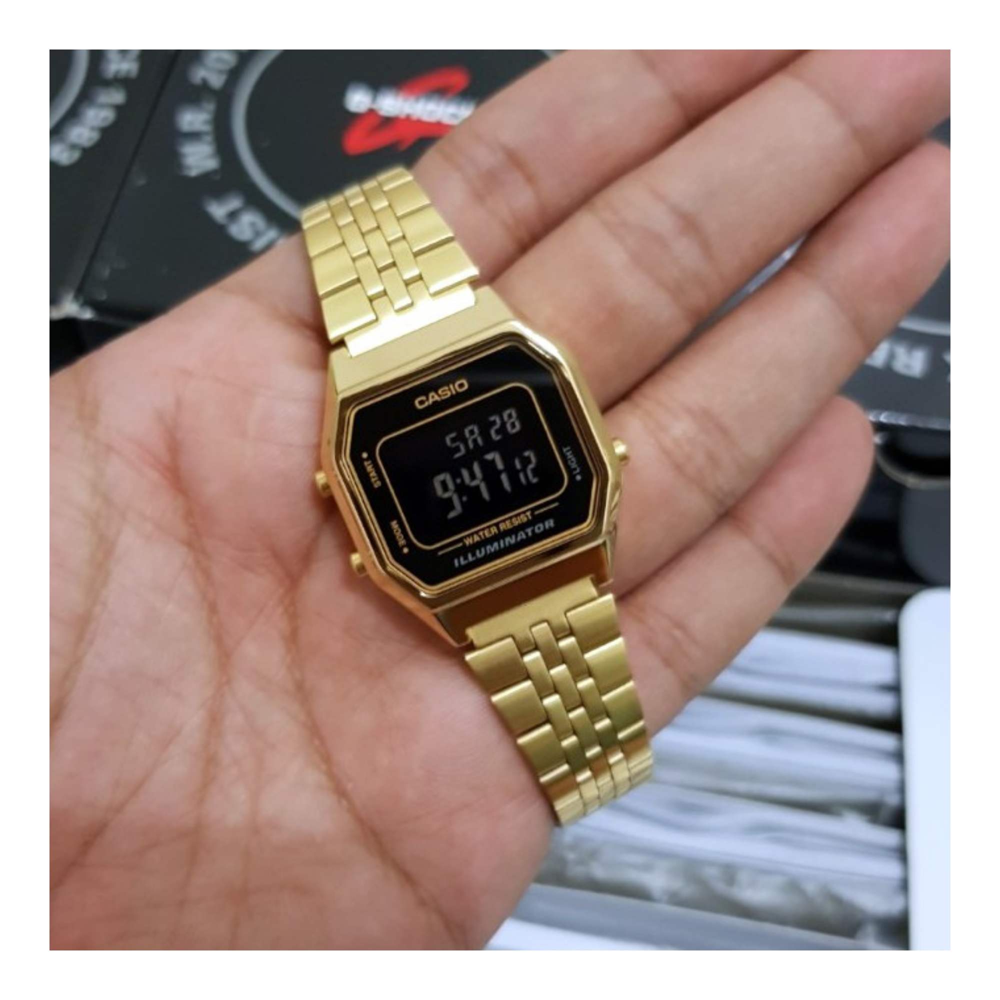 Casio LA680WGA-1BDF Watch