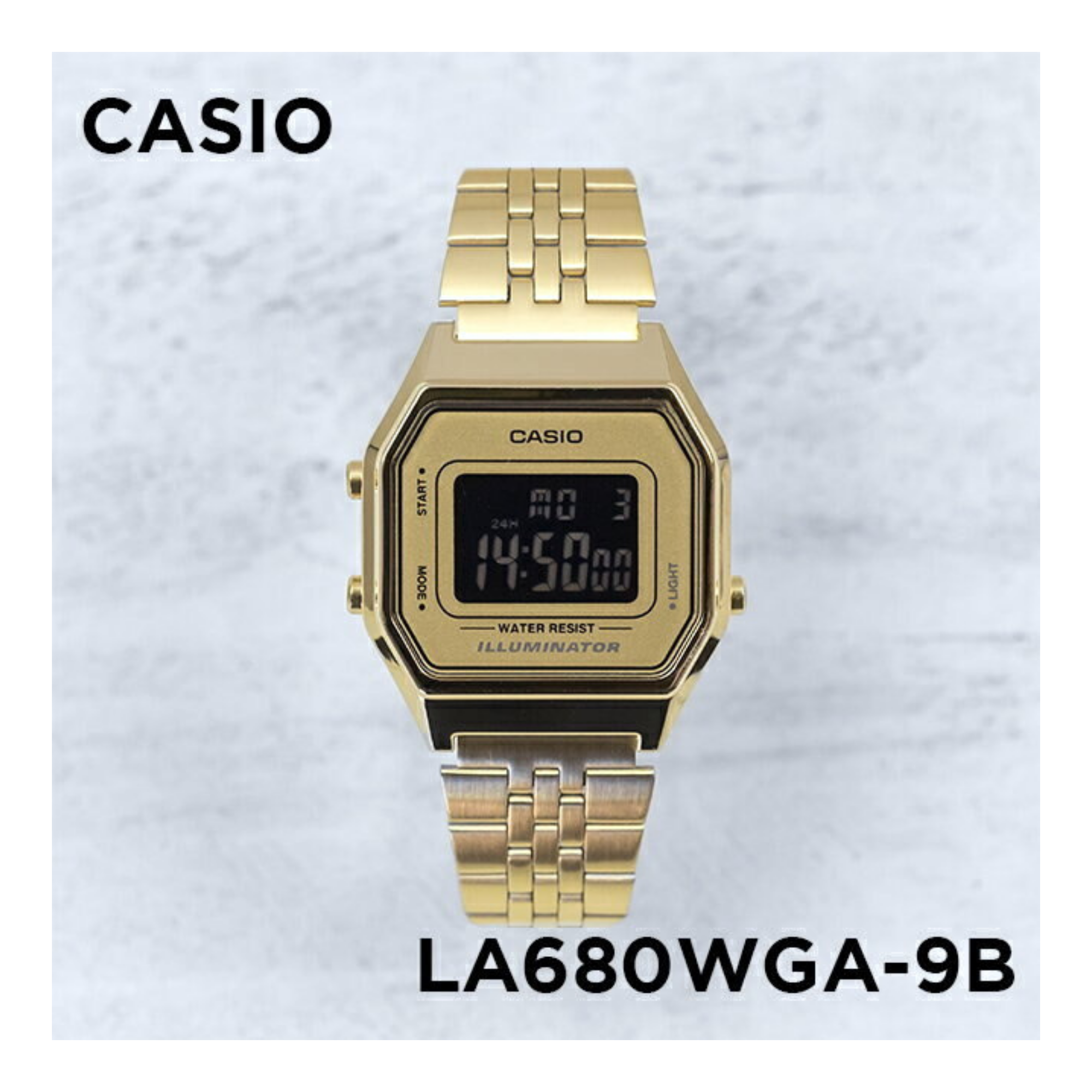 Casio LA680WGA-9BDF Watch