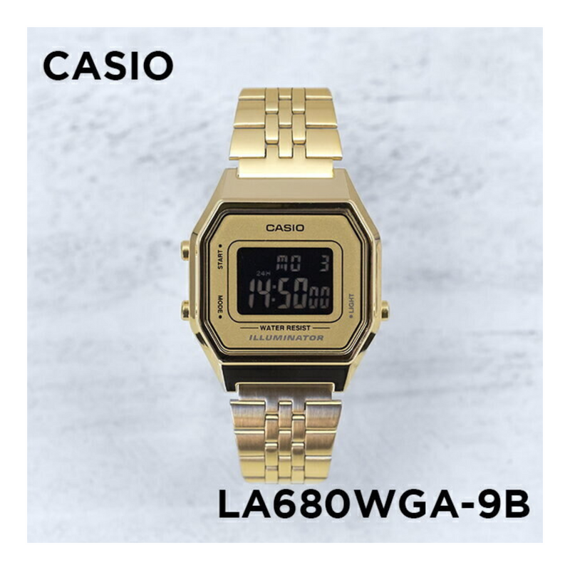 Casio LA680WGA-9BDF Watch