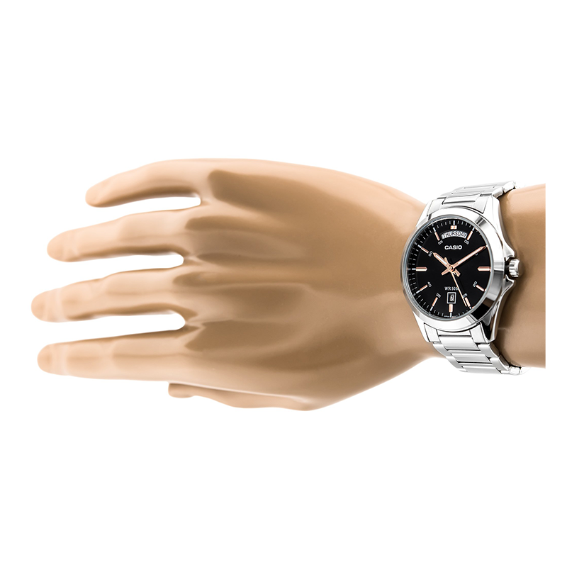 Casio Enticer Chain Watch MTP-1370D-1A2VDF in Bangladesh – STYLEBUD.COM