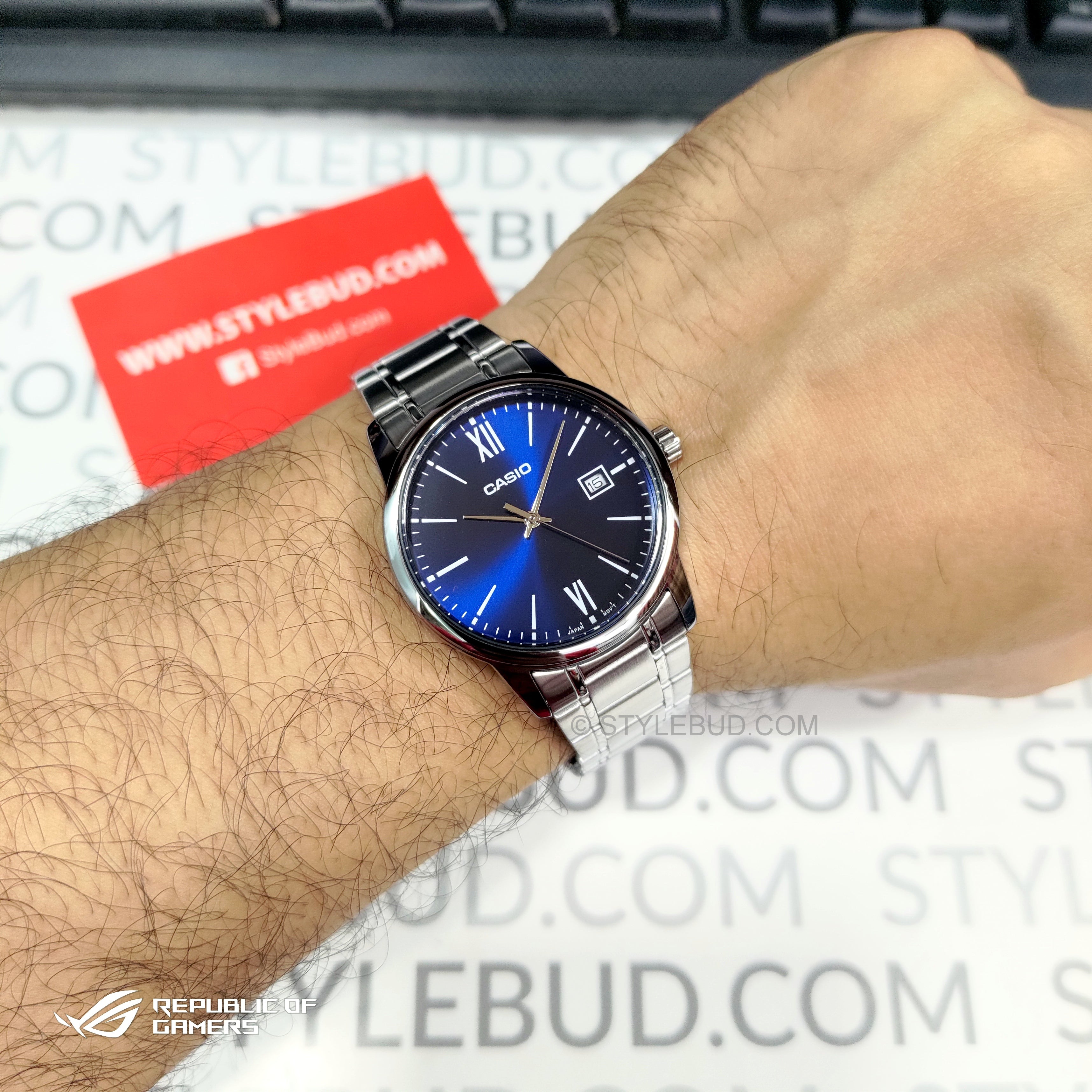 Casio MTP-V002D-2B3UDF Watch