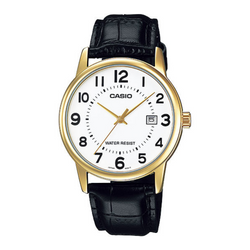 WW1608 Casio Classic Date Golden Belt Watch MTP-V002GL-7BUDF