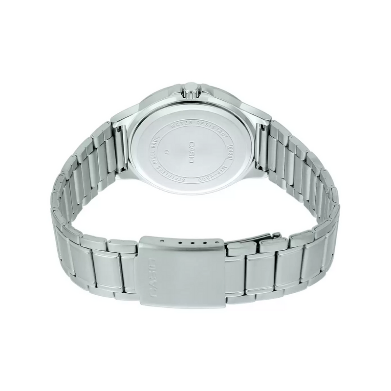 WW0153 Casio Enticer Multifunction Silver Chain Watch MTP-V300D-1AUDF
