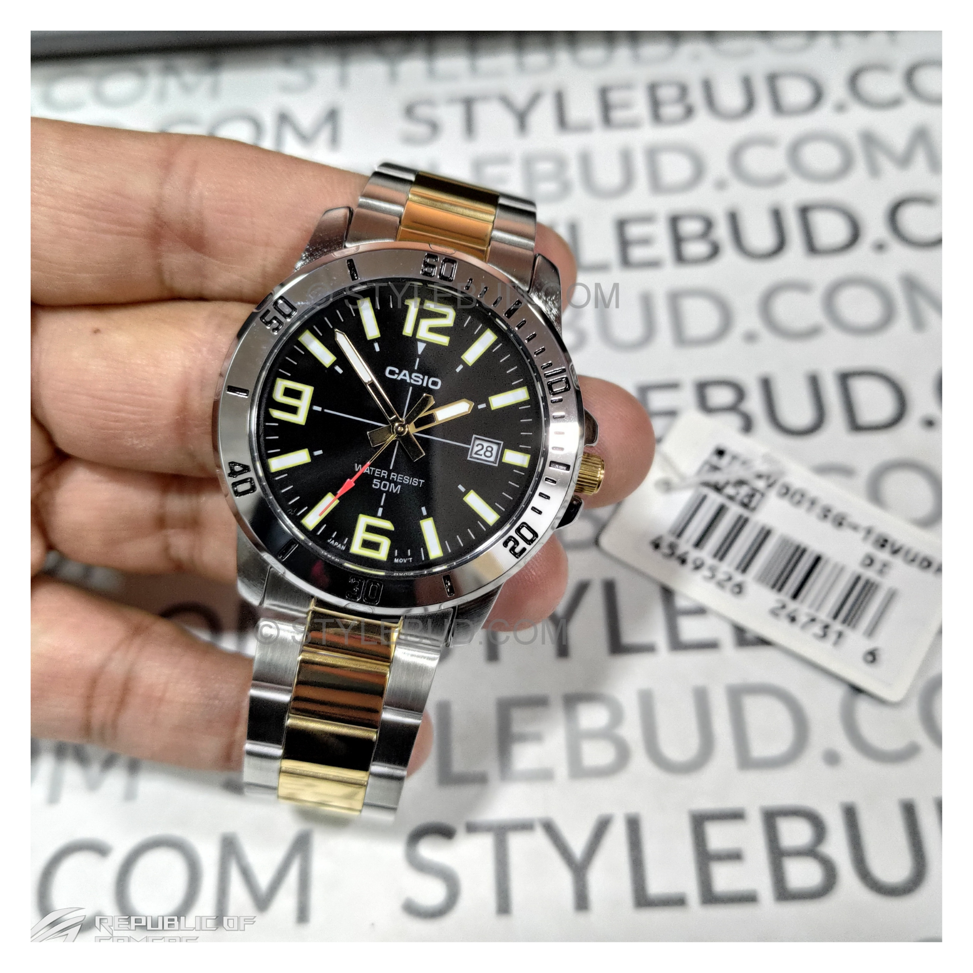 Casio MTP-VD01SG-1BVUDF Watch