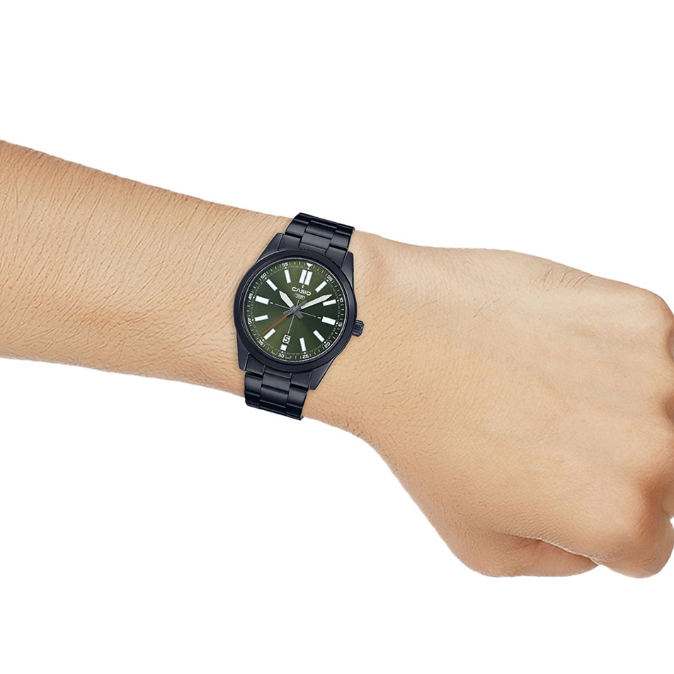 WW1594 Casio Standard Date Chain Watch MTP-VD02B-3EUDF