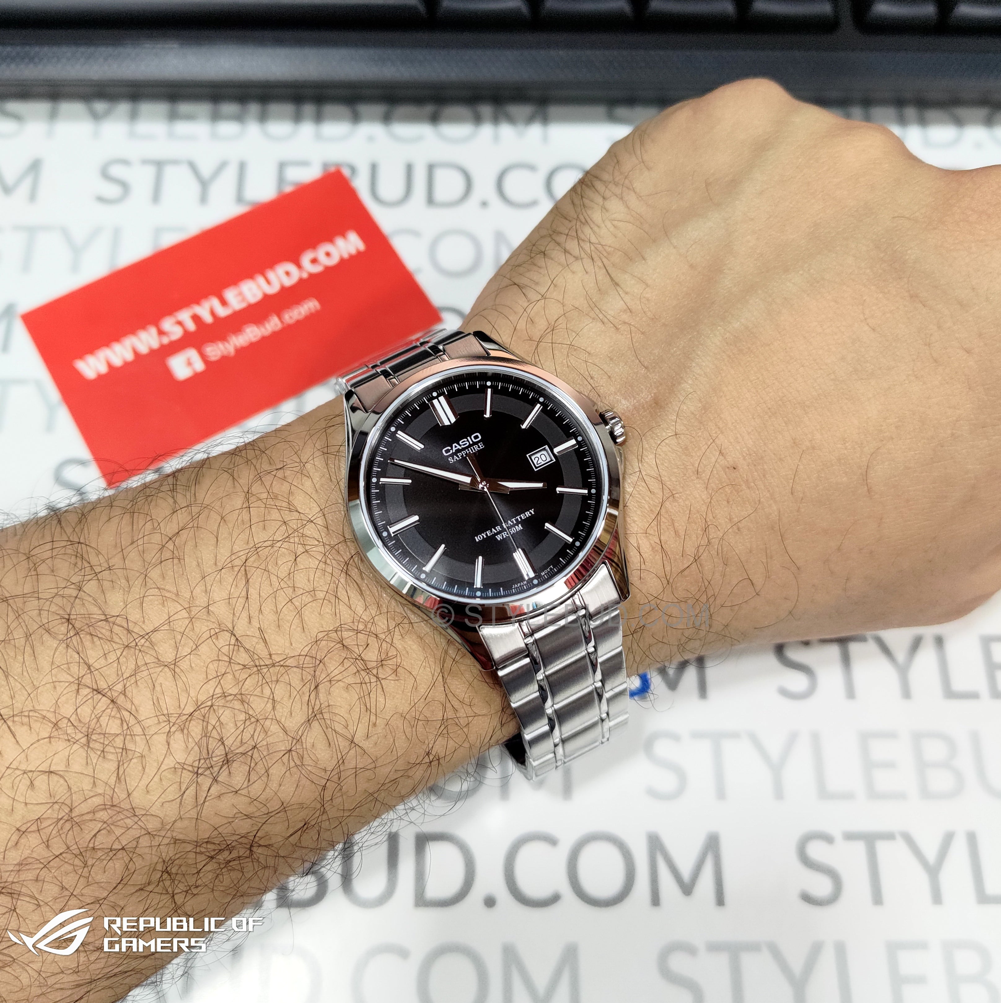 Casio MTS-100D-1AVDF Watch