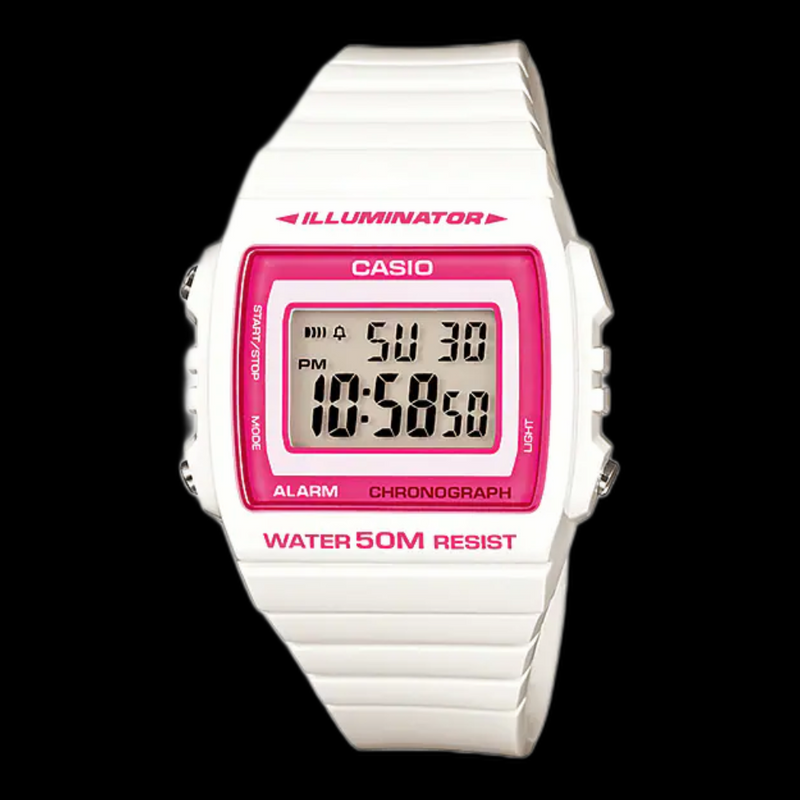 Casio w215h top