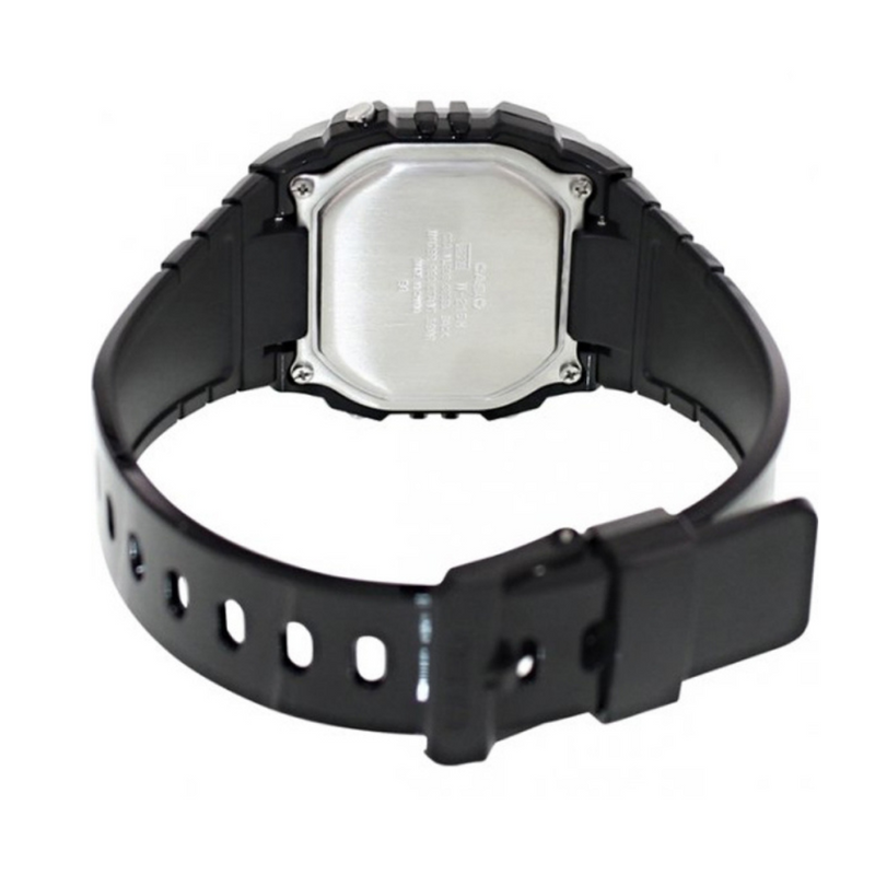 WW1777 Casio Illuminator Digital Resin Belt Watch W-215H-8AVDF